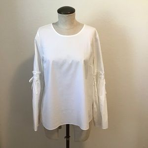 White Long Sleeve Blouse